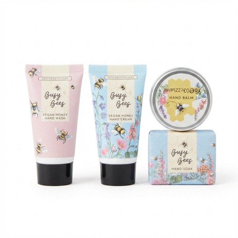 Heathcote and ivory Busy Bees Mini Hand Cream Set